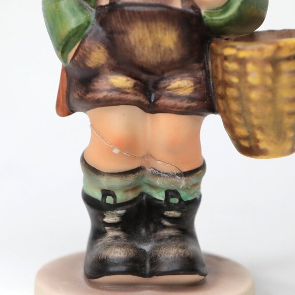 Vintage Hummel Village Boy Goebel W Germany Collectable Porcelain Figurine - Picture 6 of 9